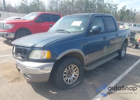 2002 Ford F-150 Lariat/Xlt z USA, uszkodzony, nr VIN 1FTRW08L02KA86258